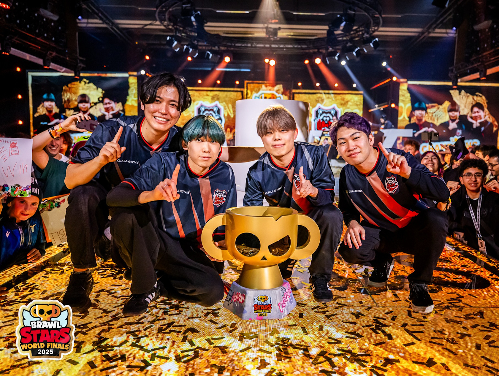 Crazy Raccoon crowned champions at the Brawl Stars World Finals 2025