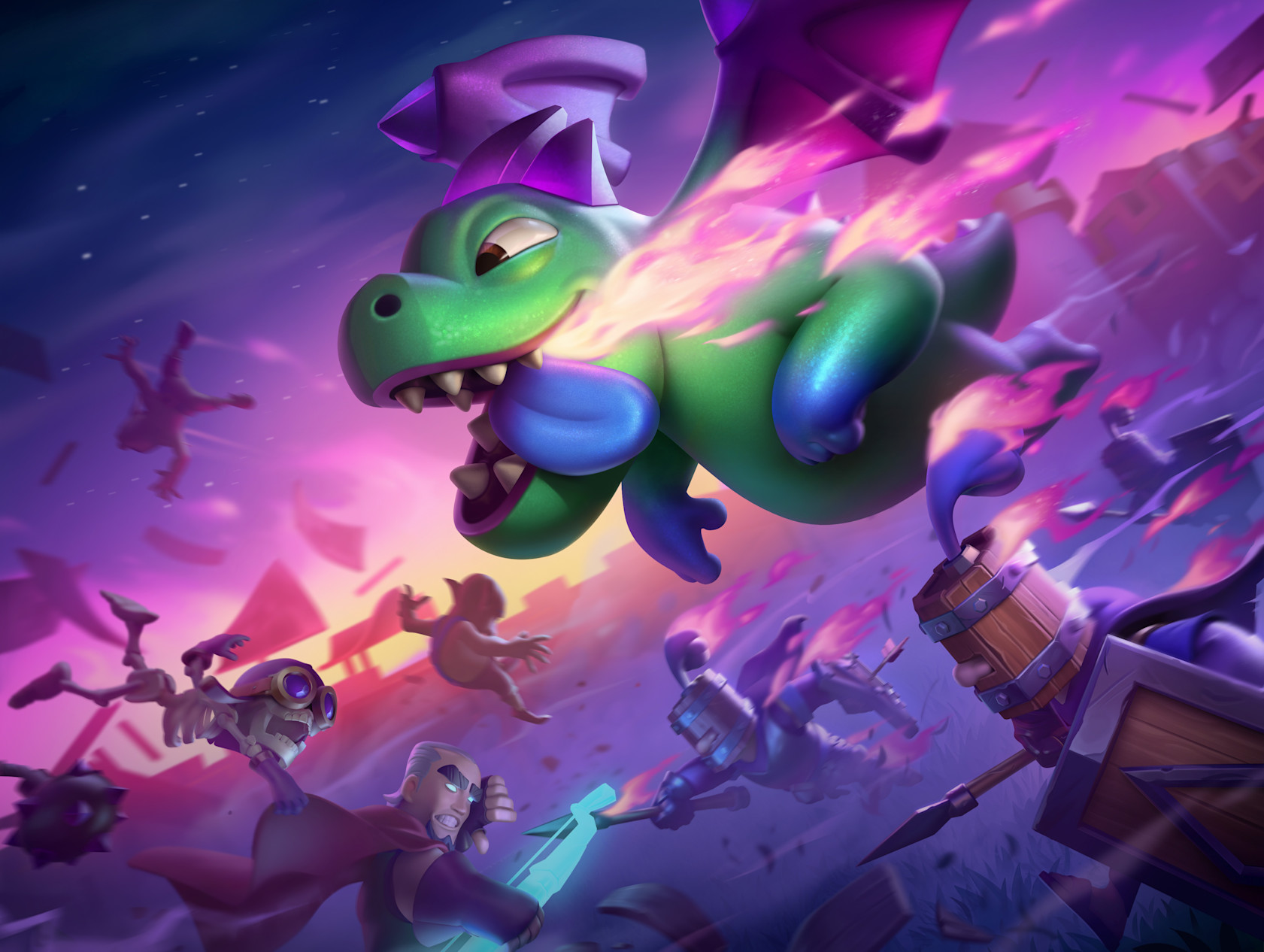 Clash Royale Partners With bbno$ For Baby Dragon Evolution Launch